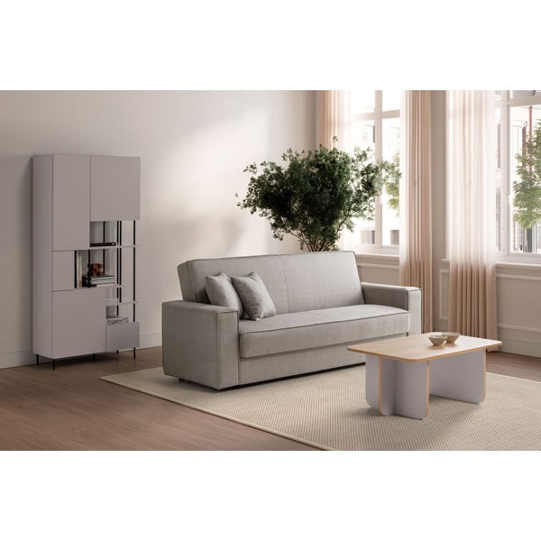 Krémová knihovna 84x175 cm Perla – Marckeric-image-1