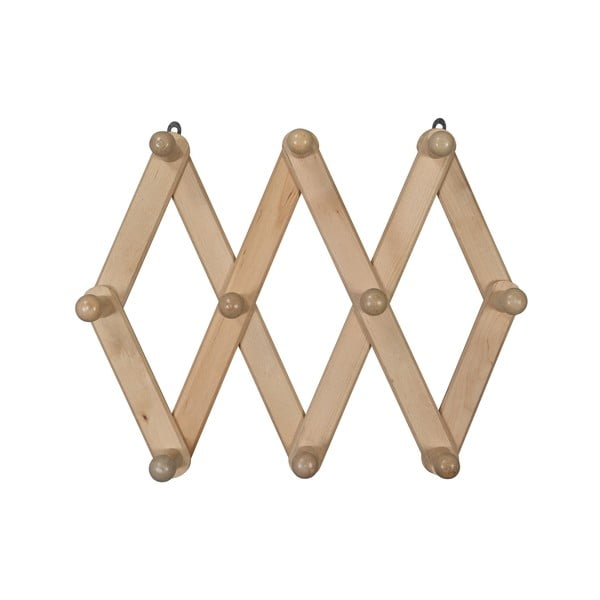 Nástěnný věšák z březového dřeva v přírodní barvě Levin – WOOOD-image-3