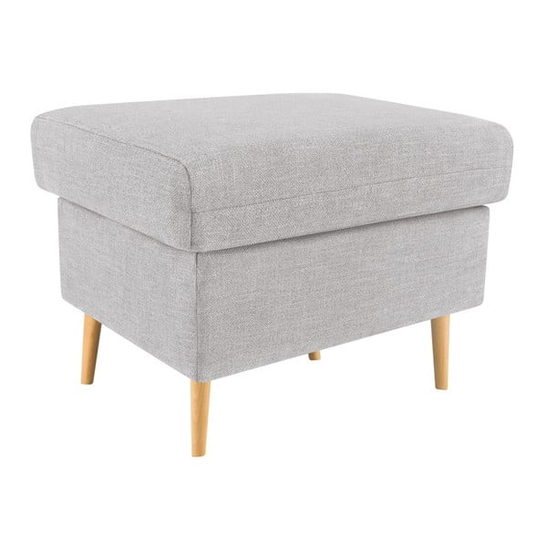 Světle šedá podnožka Mazzini Sofas Iris-image-3
