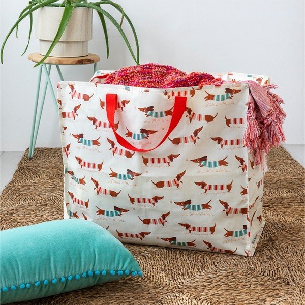 Úložný box na oblečení z recyklovaného plastu 28x58x48 cm Sausage Dog – Rex London-image-1