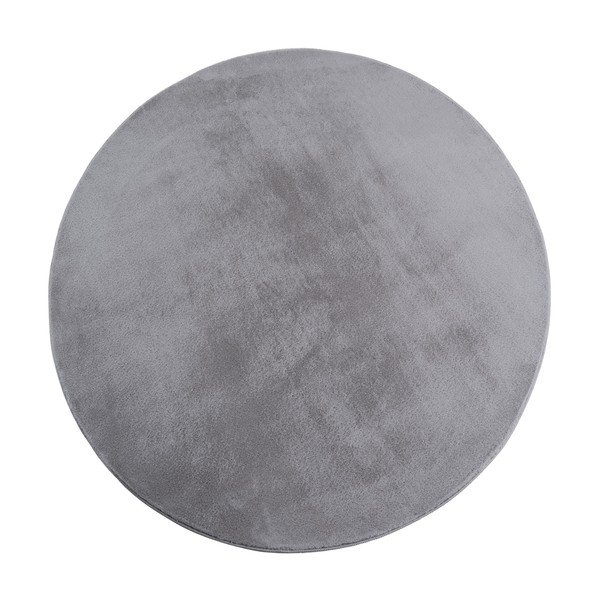 Světle šedý pratelný kulatý koberec ø 160 cm Joy – Ayyildiz Carpets