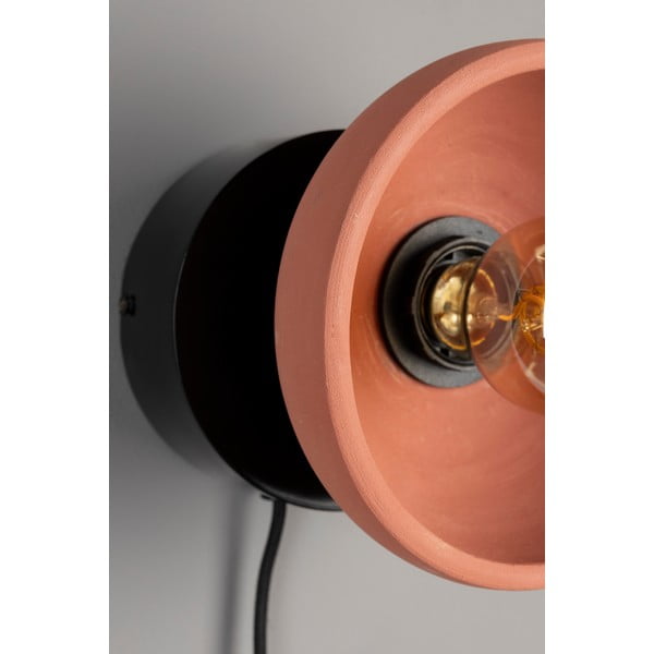 Nástěnné svítidlo v lososovo-černé barvě Zahra – Dutchbone-image-3