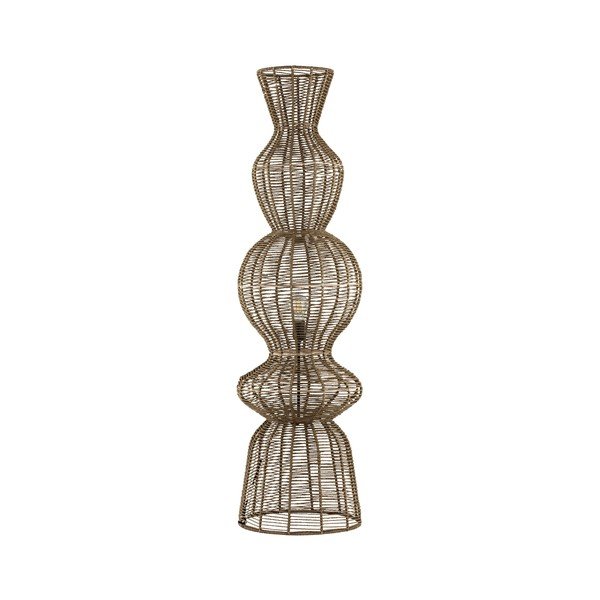 Provazová stojací lampa v přírodní barvě (výška 136 cm) Breena – Nova Luce