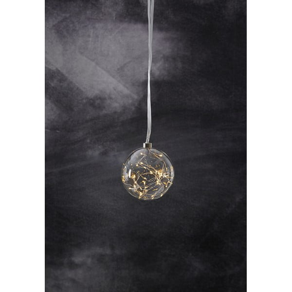 Bílá vánoční světelná dekorace ø 15 cm Glow – Star Trading-image-2