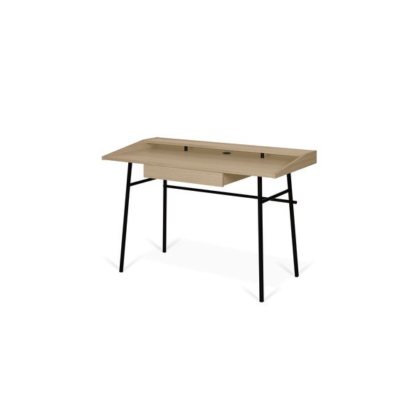 Pracovní stůl s deskou v dubovém dekoru 120x60 cm Ply - TemaHome-image-3