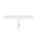 Bílý skládací stůl na stěnu Støraa Trento, 56 x 80 cm