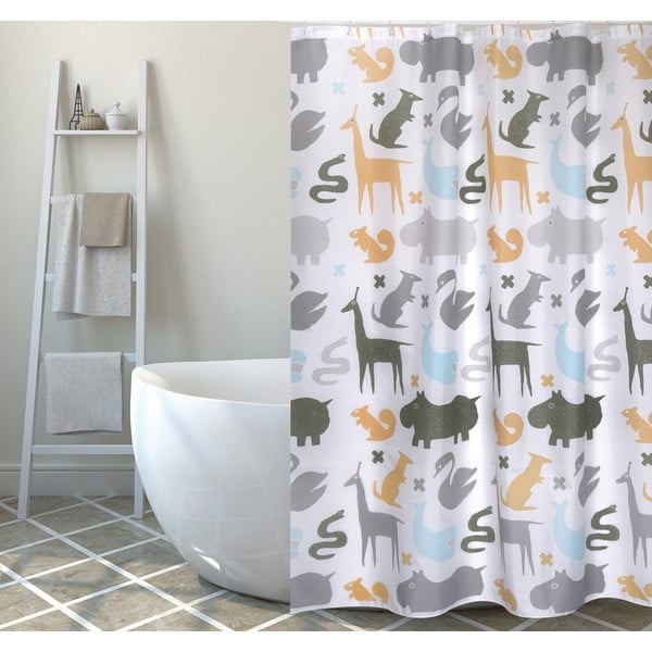 Sprchový závěs 180x200 cm Noe – MSV-image-1