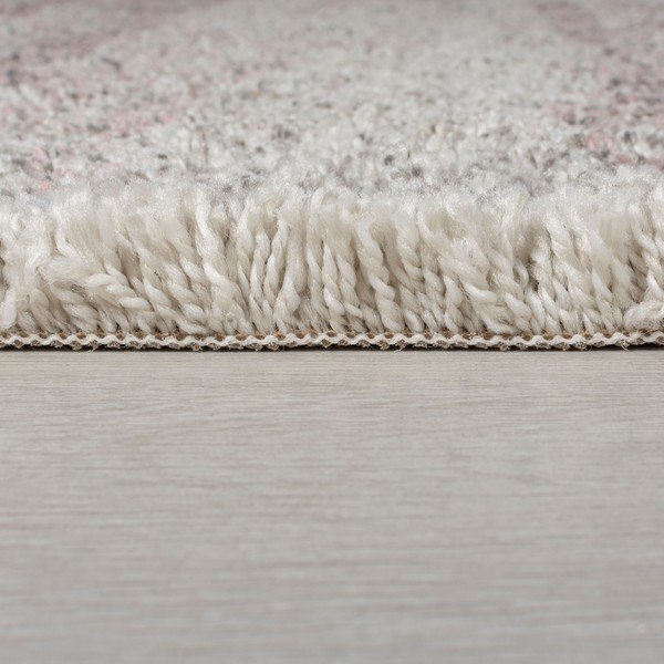 Šedo-růžový koberec Flair Rugs Reza, 80 x 150 cm-image-3