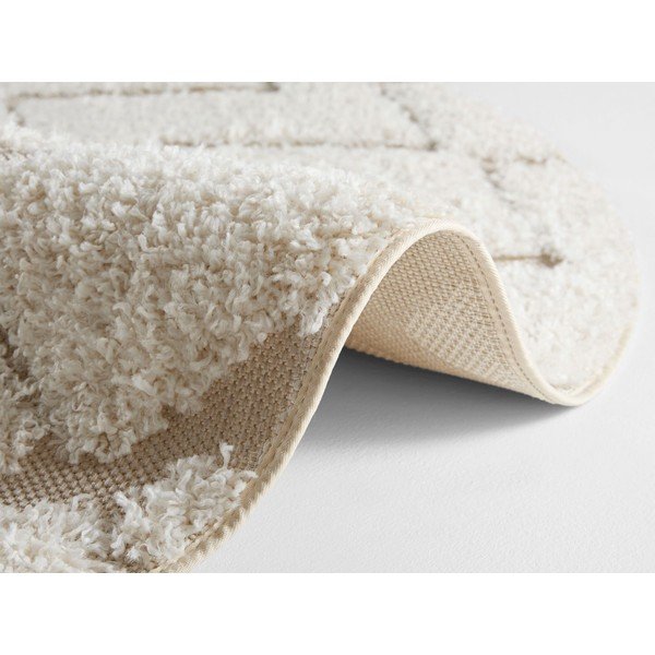 Krémový koberec Mint Rugs Handira, ⌀ 160 cm-image-1