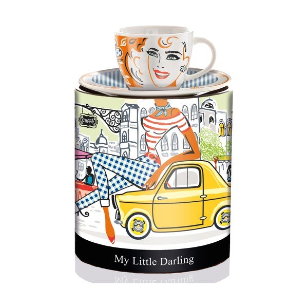 Set porcelánového šálku a podšálku na espresso Ritzenhoff Michal Shalev, 8 cl-image-3