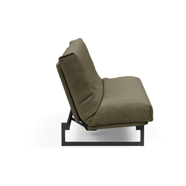 Zelená manšestrová rozkládací pohovka 200 cm Fraction – Innovation-image-3