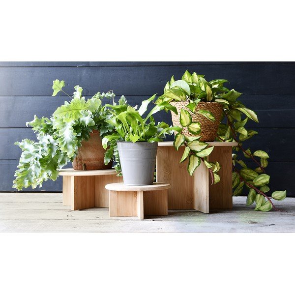 Bambusový stojan na květiny ø 25 cm (výška 19,5 cm) – Esschert Design-image-2