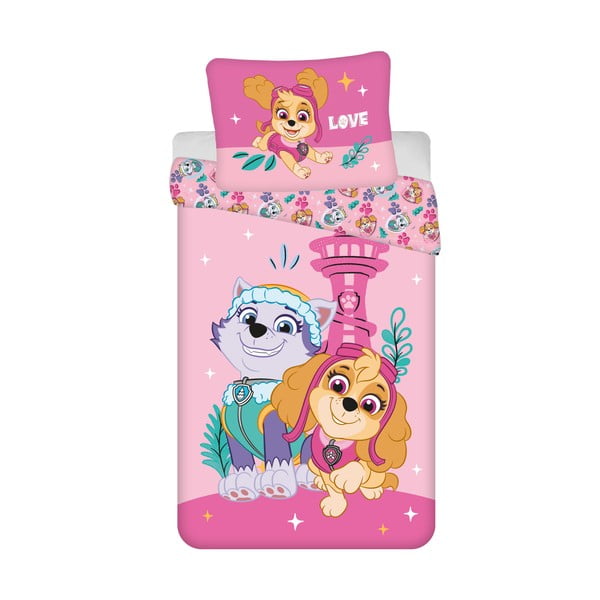 Dětské povlečení na jednolůžko z mikrovlákna 140x200 cm Paw Patrol  – Jerry Fabrics