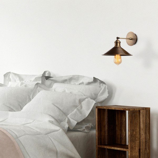 Nástěnné svítidlo ve zlaté barvě ø 24 cm Mueno – Opviq lights-image-1