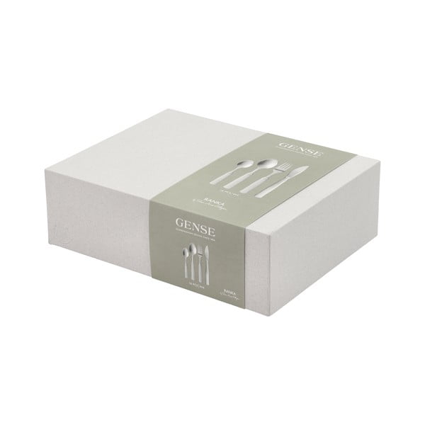 Nerezový příbor ve stříbrné barvě 16 ks Ranka – Gense-image-2