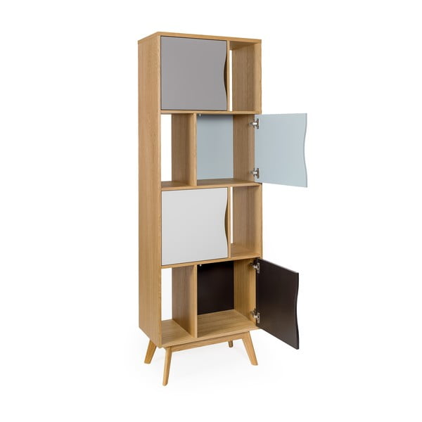 Knihovna v dekoru dubu 65x191 cm Avon - Woodman-image-4