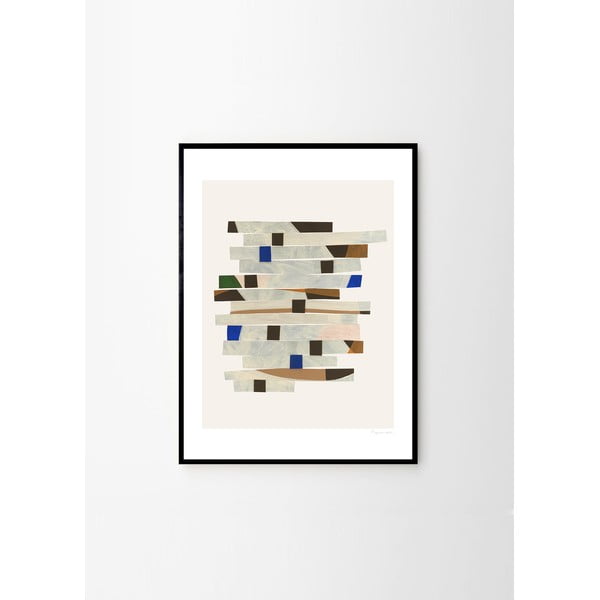 Plakát 50x70 cm Cut up Stripes – Berit Mogensen Lopez – The Poster Club-image-2