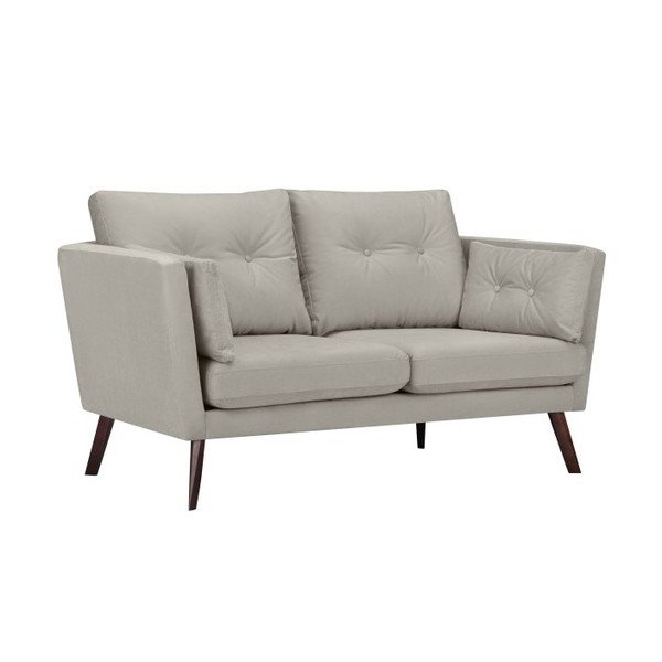 Světle šedá 2místná pohovka Mazzini Sofas Elena