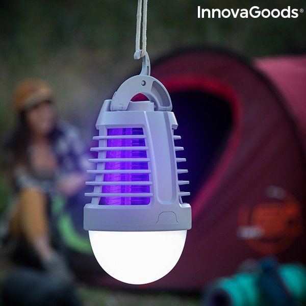 Dobíjecí lucerna proti komárům 2 v 1 InnovaGoods-image-4