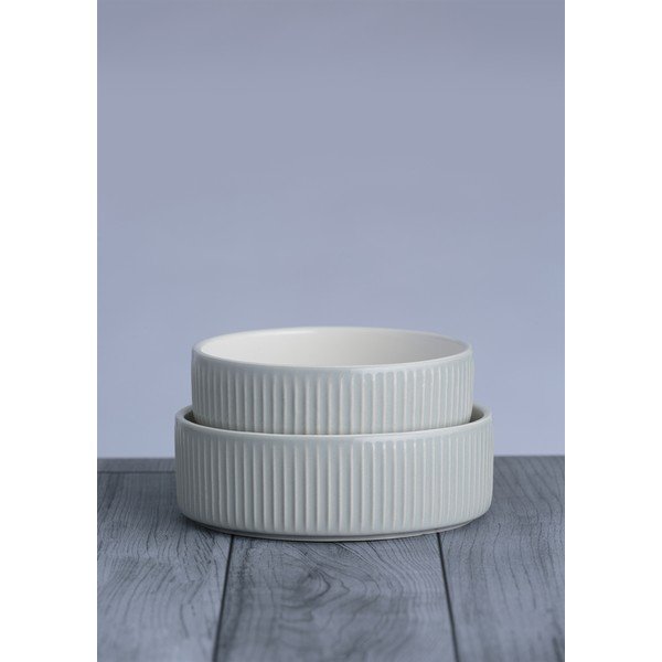 Kameninová miska pro psy ø 15 cm Linear Grey – Mason Cash-image-1