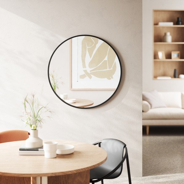 Nástěnné zrcadlo ø 94 cm Hub – Umbra-image-2