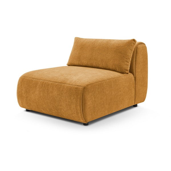 Modul pohovky v hořčicové barvě Jeanne – Bobochic Paris-image-3