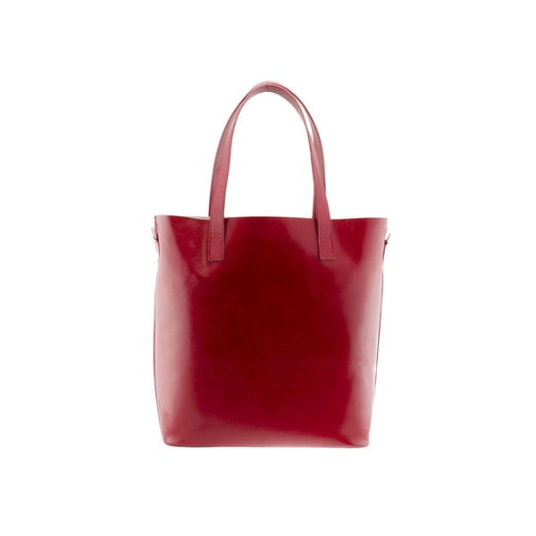 Kožená kabelka Markese 8768 Red
