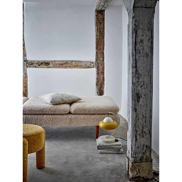 Okrově žlutá čalouněná stolička Bruno – Bloomingville-image-3