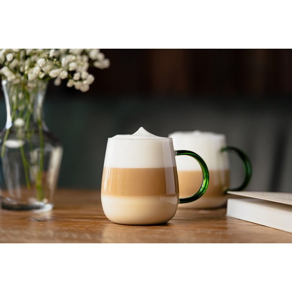 Hrnky na cappuccino v sadě 2 ks 400 ml Bolla – Vialli Design-image-1