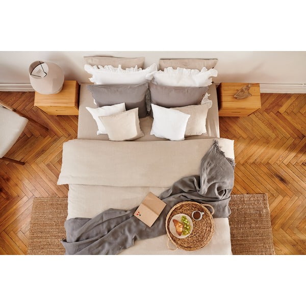 Dvoulůžková postel z bukového dřeva 160x200 cm Greg - The Beds-image-3