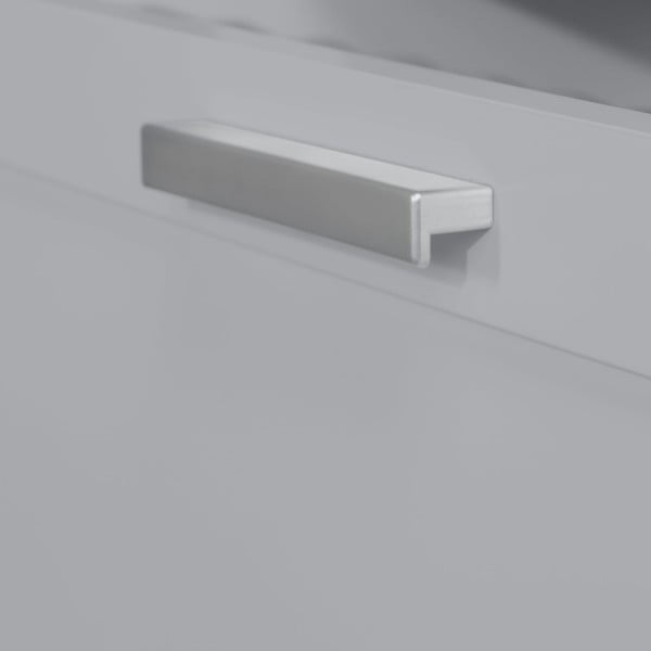 Šedá dětská komoda s přebalovacím pultem 87x100x75 cm Hamburg – Roba-image-3