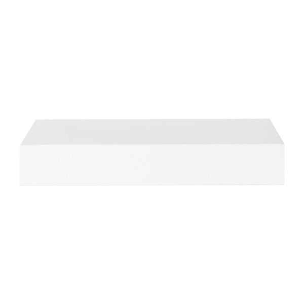 Bílá nástěnná polička Intertrade Shelvy, délka 23,5 cm