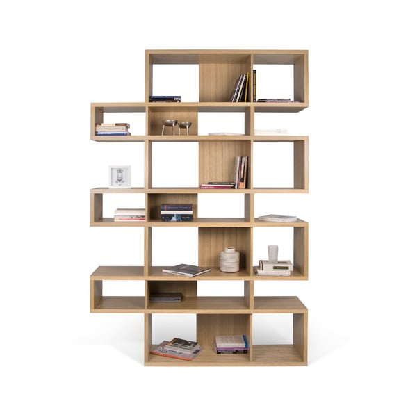 Hnědá knihovna TemaHome London, 220 x 34 cm-image-4