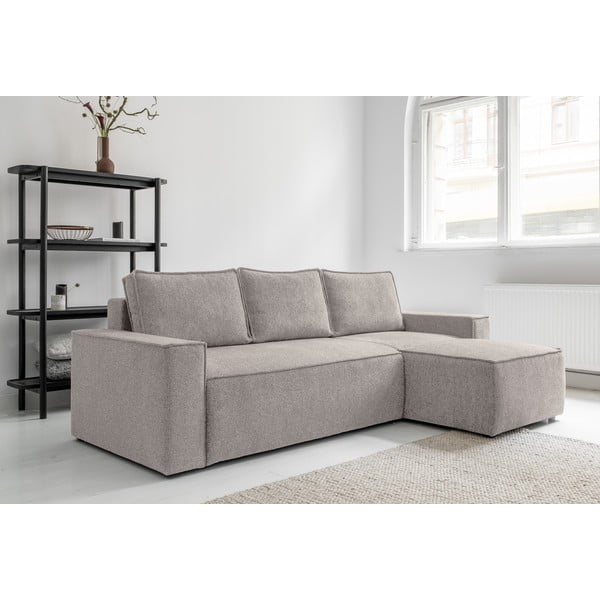 Béžová rozkládací rohová pohovka (variabilní) Brave Dave – Miuform-image-2