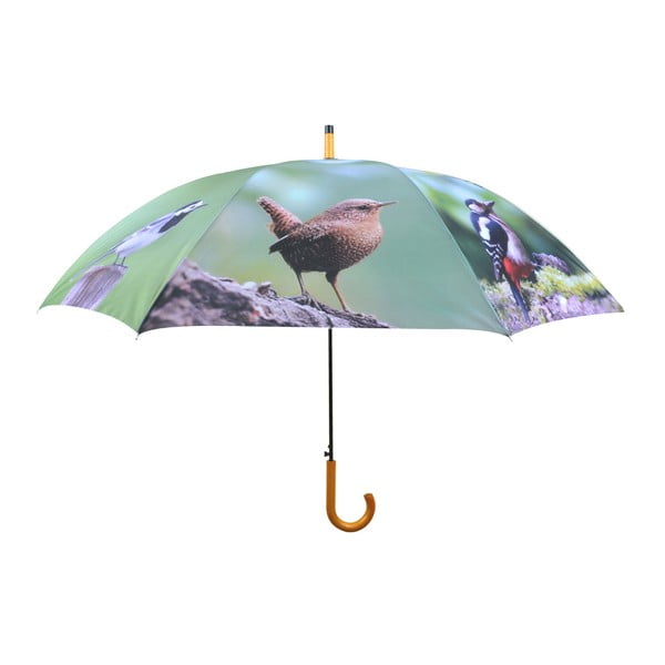 Deštník s motivem ptáčků Esschert Design, ⌀ 120 cm