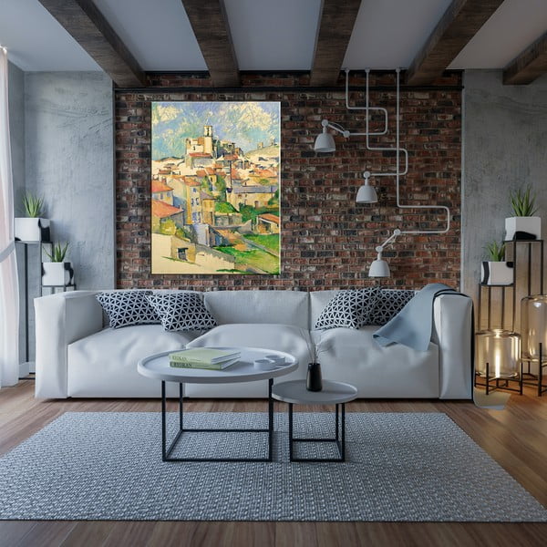 Obraz - reprodukce 50x70 cm Gardanne, Paul Cézanne – Fedkolor-image-1