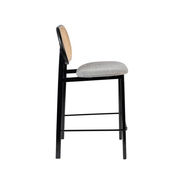Černá/světle šedá barová židle 94 cm Spike – Zuiver-image-4
