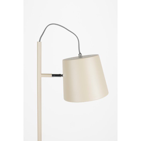 Béžová stojací lampa s kovovým stínidlem (výška 150 cm) Buckle – Zuiver-image-4