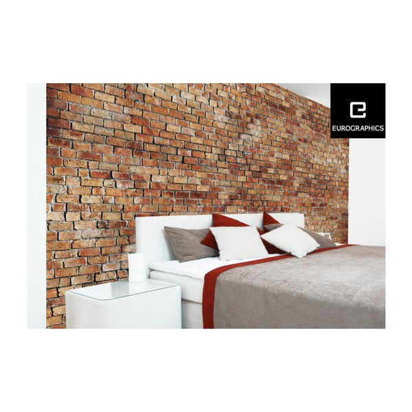 Velkoformátová tapeta Eurographics Brick Wall, 254 x 366 cm