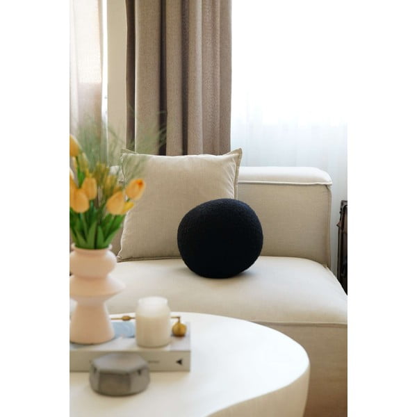 Dekorační polštář z materiálu bouclé ø 25 cm Top – Mioli Decor-image-2