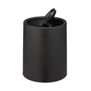 Černý odpadkový koš Wenko Atri, 6 l