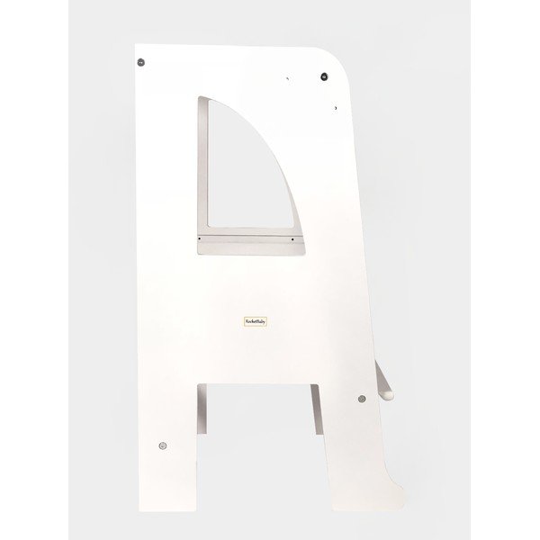 Bílá učicí věž Montessori - Rocket Baby-image-1