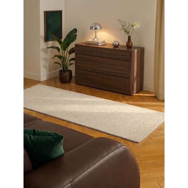 Vlněný běhoun v přírodní barvě 80x250 cm Eloise – Hanse Home-image-2