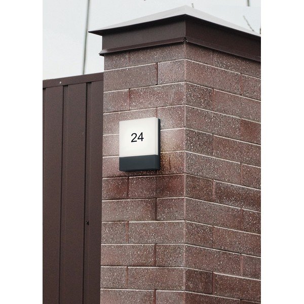 LED nástěnné venkovní svítidlo (výška 20 cm) Pecos – Trio-image-2