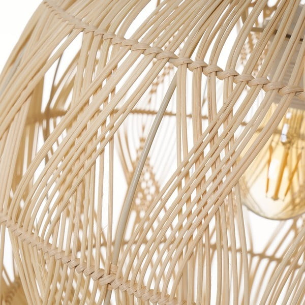 Ratanové stropní svítidlo v přírodní barvě s ratanovým stínidlem ø 37 cm Natural Way – Casa Selección-image-2