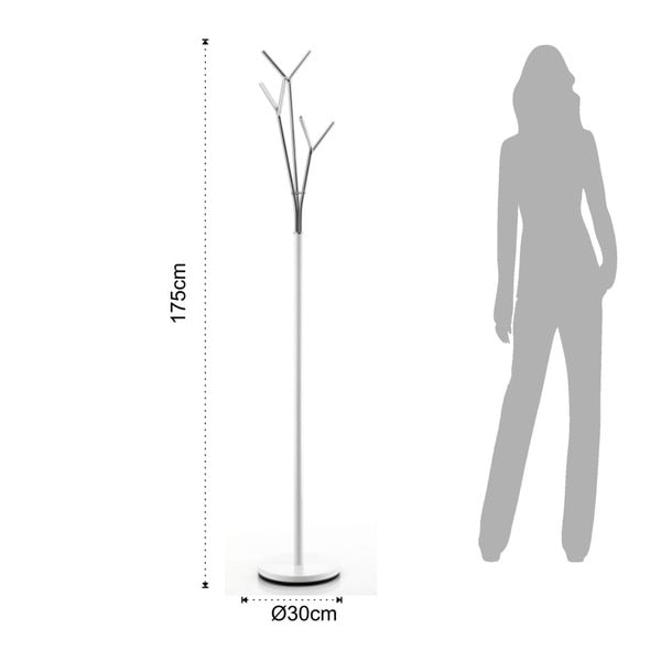 Kovový věšák Tomasucci Dandy, výška 175 cm-image-2