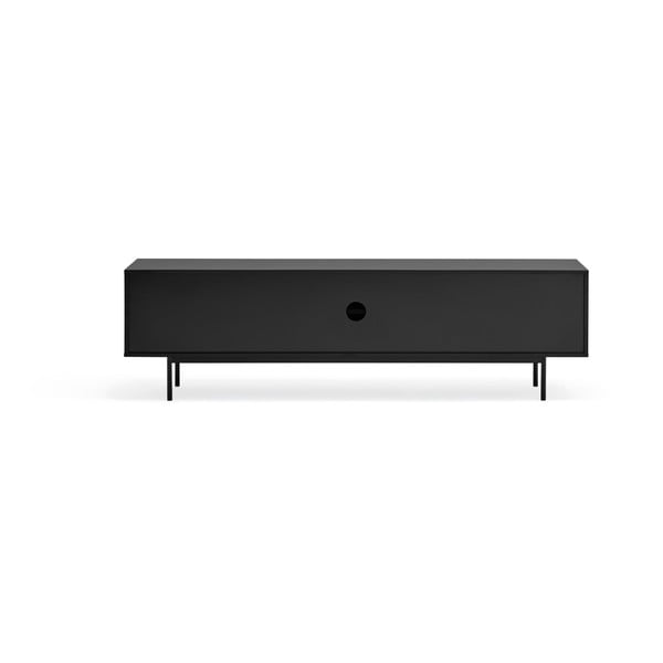 Černý TV stolek 180x52 cm Sierra – Teulat-image-4