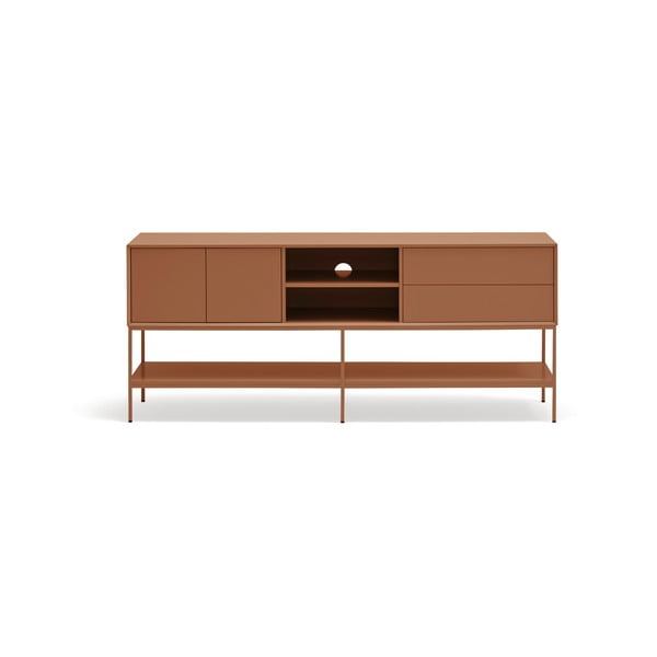 TV stolek v cihlové barvě 175x74x45 cm Platt – Teulat