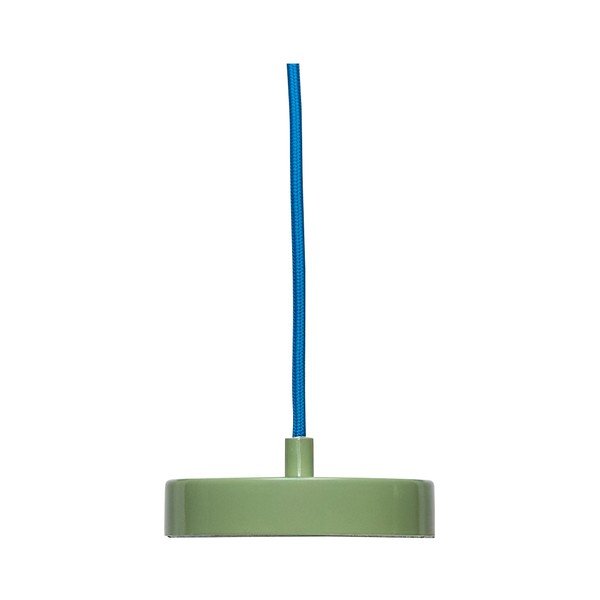 Červené/zelené kovové závěsné svítidlo ø 25 cm Remi – Hübsch-image-3