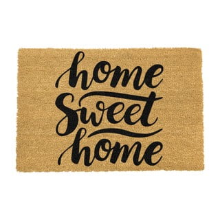 Rohožka z přírodního kokosového vlákna Artsy Doormats Home Sweet Home, 40 x 60 cm